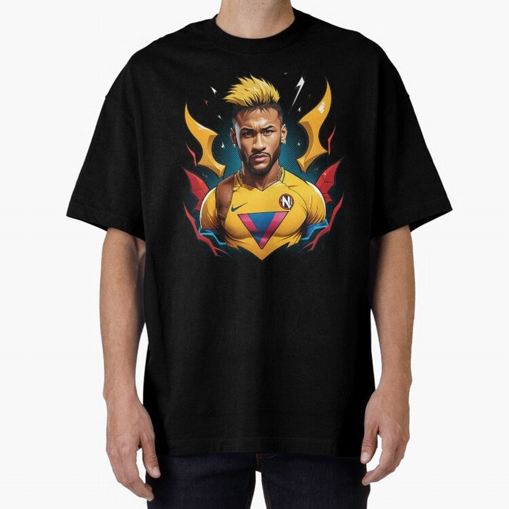 Neymar Jr illustration Classic T-Shirt Feel International Energy from FIFA World Cup 2026 Centered on CR7, Brazil Energy, Stadium Chants, National Pride, Trophy Dreams and Unforgettable Football Memories; Perfect for People Who Love Argentina,