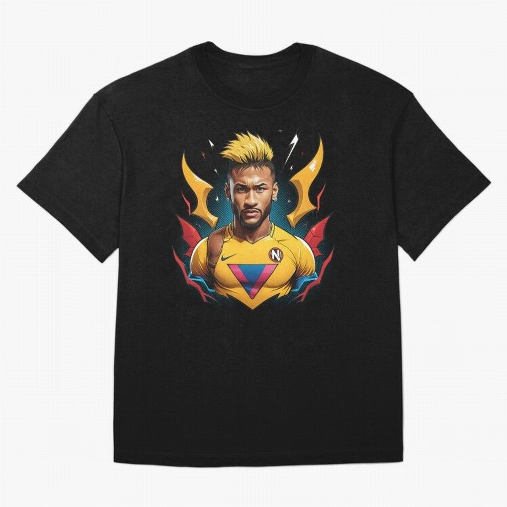 Neymar Jr illustration Classic T-Shirt Feel International Energy from FIFA World Cup 2026 Centered on CR7, Brazil Energy, Stadium Chants, National Pride, Trophy Dreams and Unforgettable Football Memories; Perfect for People Who Love Argentina,
