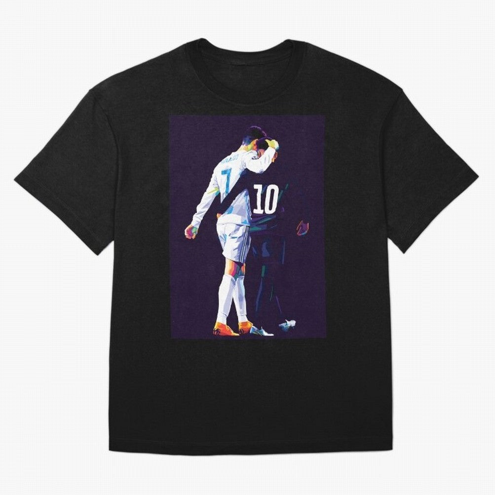 Neymar x Ronaldo Wpap Pop Art Classic T-Shirt Celebrate the Road through the FIFA World Cup 2026 Group Stage Journey through Haaland Highlights, Spain and Netherlands Pride, Sports Nostalgia, International Competition, Famous Players and