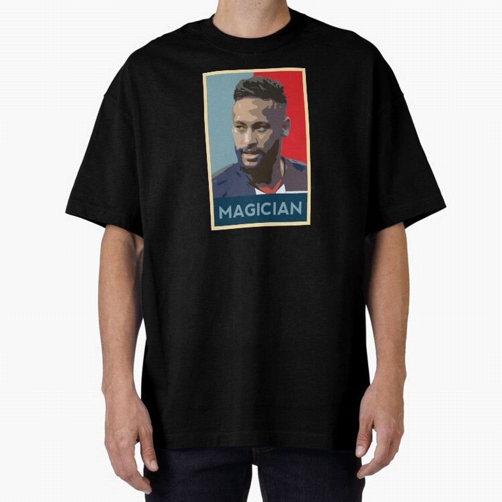 Neymar Hope Poster Classic T-Shirt Bring Retro Soccer Energy to FIFA World Cup 2026 for Fans of Messi and Cristiano Ronaldo and England, France and Netherlands, Bringing Football History, Final Match Energy, Crowd Noise and Once in a Lifetime