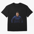 Neymar Junior Sticker Oversized T-Shirt Support Your Favorite Stars during Global Football Passion for FIFA World Cup 2026 Group Stage, Connected to Cristiano Ronaldo, France, Retro Football Energy, Iconic Rivalries, Trophy Chase Drama and Stadium