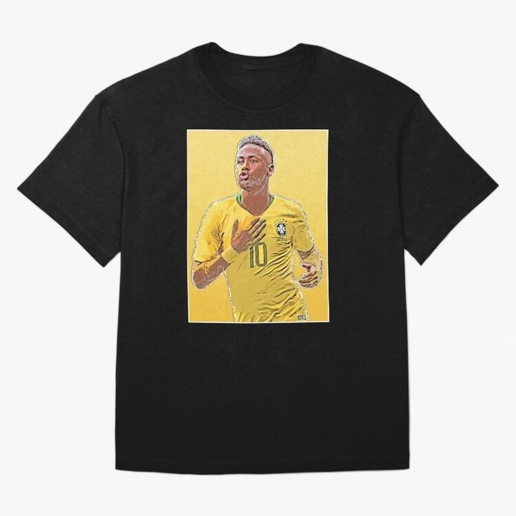 Neymar Oversized T-Shirt Cheer through Every Moment of FIFA World Cup 2026 USA Canada Mexico for Fans of Neymar, Haaland and Cristiano Ronaldo and Portugal, Bringing Supporter Pride, Iconic Celebrations, Legendary Names and Global Match Day Energy;