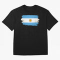 ARGENTINIAN FLAG PRINT Oversized T-Shirt Bring Global Tournament Vibes to FIFA World Cup 2026 USA Canada Mexico Inspired by Neymar, Haaland and Cristiano Ronaldo, England and Germany Energy, Tournament Hype, Historic Matchups, Family Viewing
