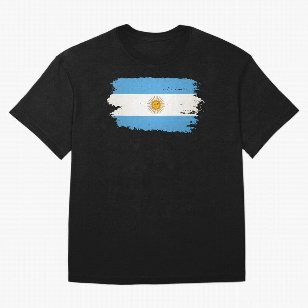 ARGENTINIAN FLAG PRINT Oversized T-Shirt Bring Global Tournament Vibes to FIFA World Cup 2026 USA Canada Mexico Inspired by Neymar, Haaland and Cristiano Ronaldo, England and Germany Energy, Tournament Hype, Historic Matchups, Family Viewing