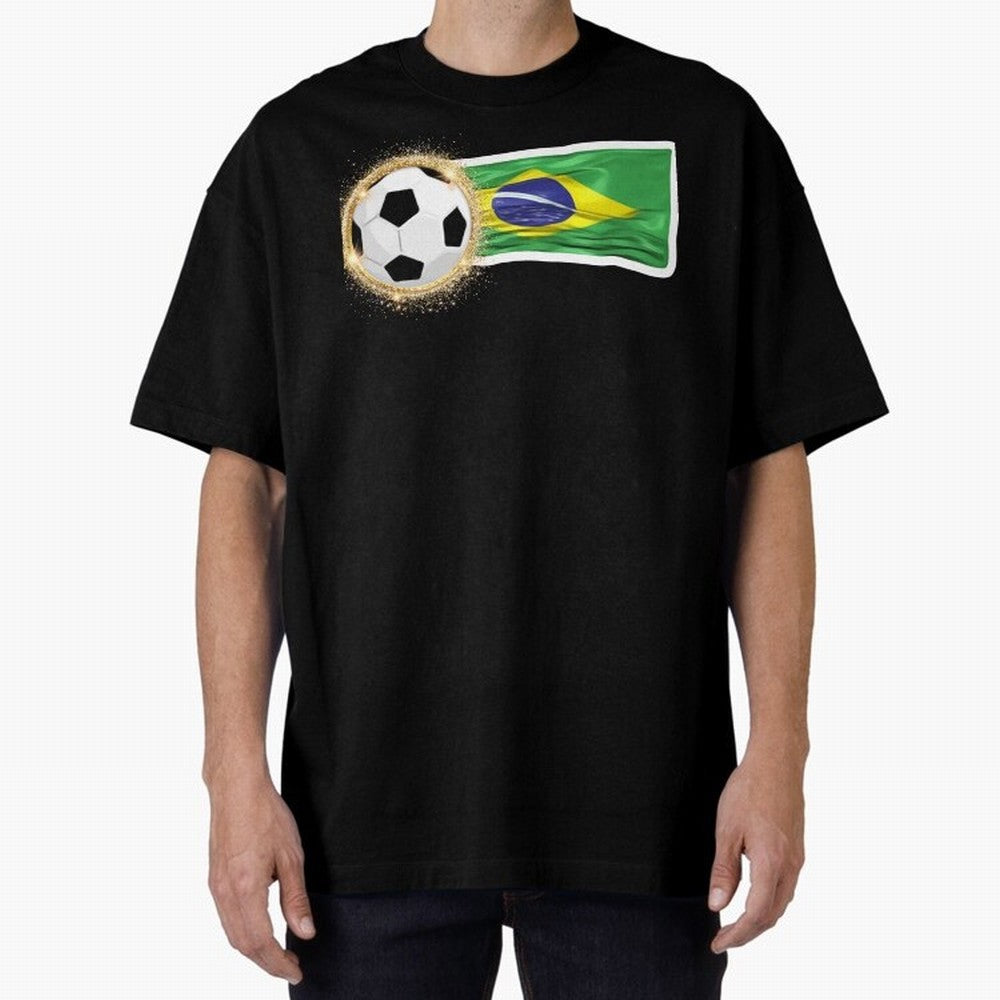 BRAZIL - BRAZILIAN FOOTBALL STICKER Classic T-Shirt Unlock the FIFA World Cup 2026 Group Stage Journey through Mbappe and Neymar Highlights, Brazil Pride, Stadium Chants, National Pride, Trophy Dreams and Unforgettable Football Memories; Ideal for