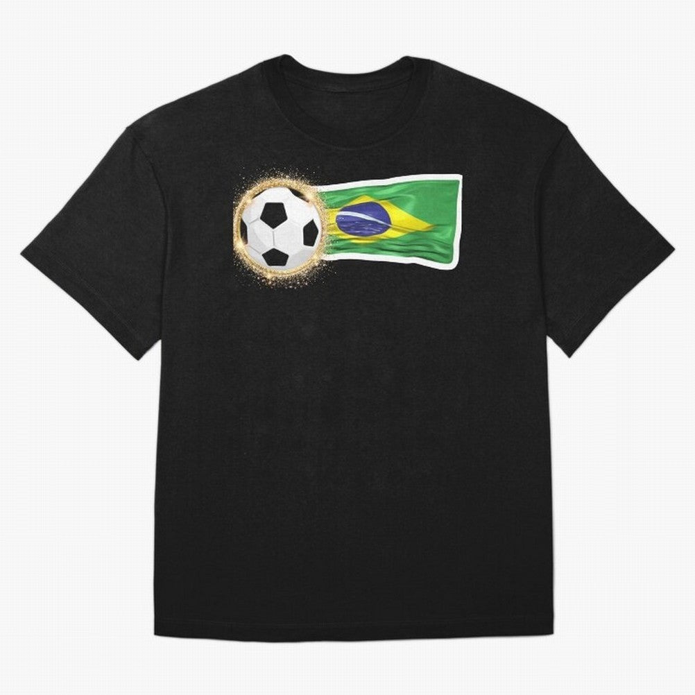 BRAZIL - BRAZILIAN FOOTBALL STICKER Classic T-Shirt Unlock the FIFA World Cup 2026 Group Stage Journey through Mbappe and Neymar Highlights, Brazil Pride, Stadium Chants, National Pride, Trophy Dreams and Unforgettable Football Memories; Ideal for