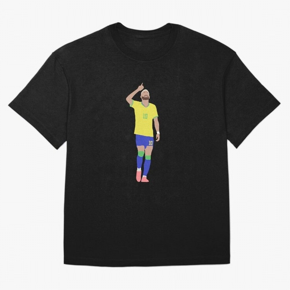 Neymar Brazil Football Captain Oversized T-Shirt Feel the Heartbeat of the FIFA World Cup 2026 USA Canada Mexico Journey through Haaland Highlights, Spain and Netherlands Pride, Tournament Hype, Historic Matchups, Family Viewing Parties and Global