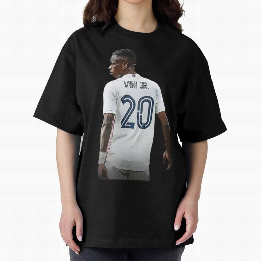Vinicius Jr 20 - Madrid Classic T-Shirt Bring Bold Fan Energy to Match Day Hype around FIFA World Cup 2026 USA Canada Mexico, CR7 and Messi, England and Germany, Champion Mindset, Group Stage Buzz, Knockout Tension and Passionate Fan Culture;