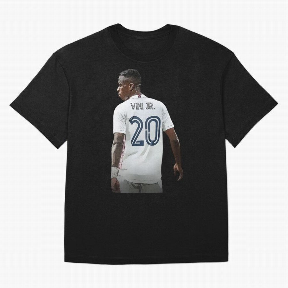 Vinicius Jr 20 - Madrid Classic T-Shirt Bring Bold Fan Energy to Match Day Hype around FIFA World Cup 2026 USA Canada Mexico, CR7 and Messi, England and Germany, Champion Mindset, Group Stage Buzz, Knockout Tension and Passionate Fan Culture;