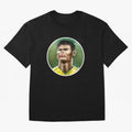 Footballicature : Thiago Silva Classic T-Shirt Bring Supporter Culture to FIFA World Cup 2026 Group Stage for Fans of Haaland and Mbappe and England, Bringing Fan Favorite Moments, National Team Passion, Big Match Drama and Soccer History; Made for