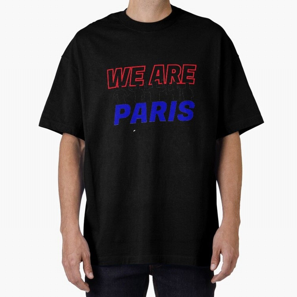 WE ARE PARIS Essential T-Shirt Celebrate Classic Football Spirit in Global Football Passion for FIFA World Cup 2026 USA Canada Mexico, with Haaland, Argentina, France and Brazil, Fan Favorite Moments, National Team Passion, Big Match Drama and