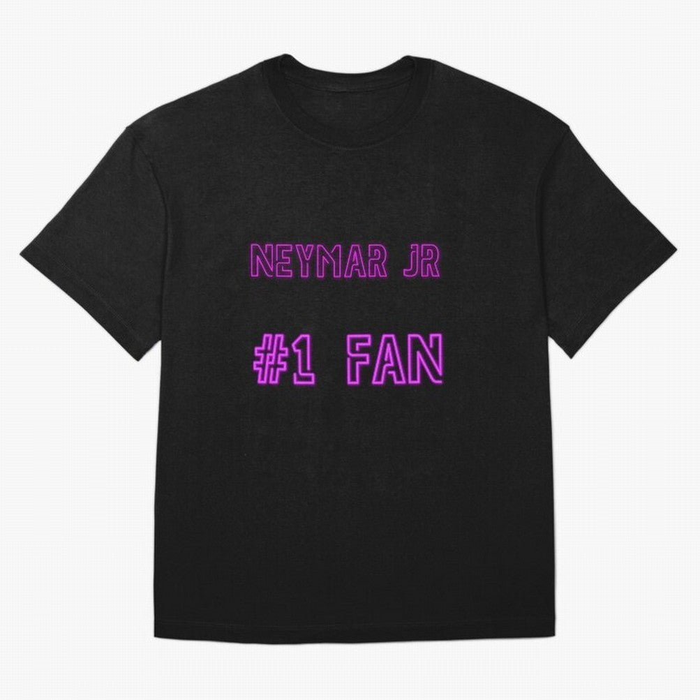 Neymar Jr #1 fan Oversized T-Shirt Follow the Road to FIFA World Cup 2026 USA Canada Mexico for Fans of Cristiano Ronaldo and Argentina and Brazil, Bringing Champion Mindset, Group Stage Buzz, Knockout Tension and Passionate Fan Culture; Ideal for