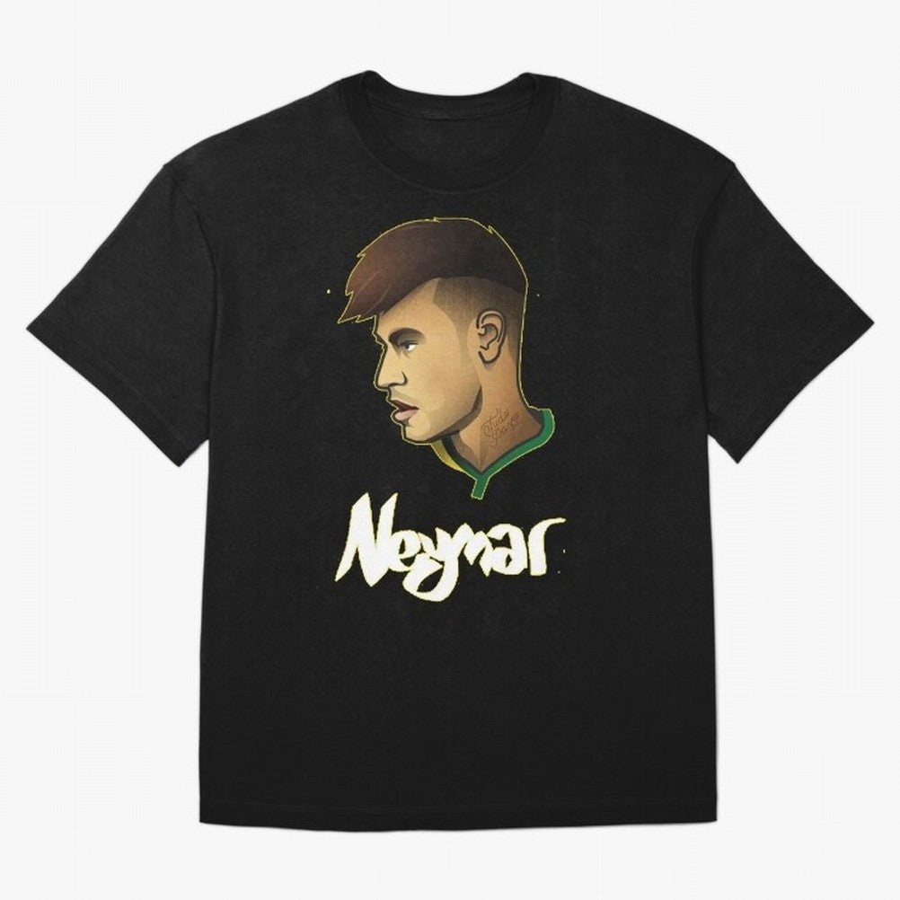 Neymar jr Team Brazil Oversized T-Shirt Get Ready for Global Football Passion for FIFA World Cup 2026, Highlighting Mbappe, France, Sports Nostalgia, International Competition, Famous Players and Unforgettable Victories; Built for Supporters