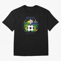 Brazil Soccer Fan T-shirt Classic T-Shirt Celebrate Global Passion for the FIFA World Cup 2026 Group Stage Journey through CR7 and Messi Highlights, Argentina, France and Brazil Pride, Vintage Soccer Flavor, Modern Football Stars, National Flags