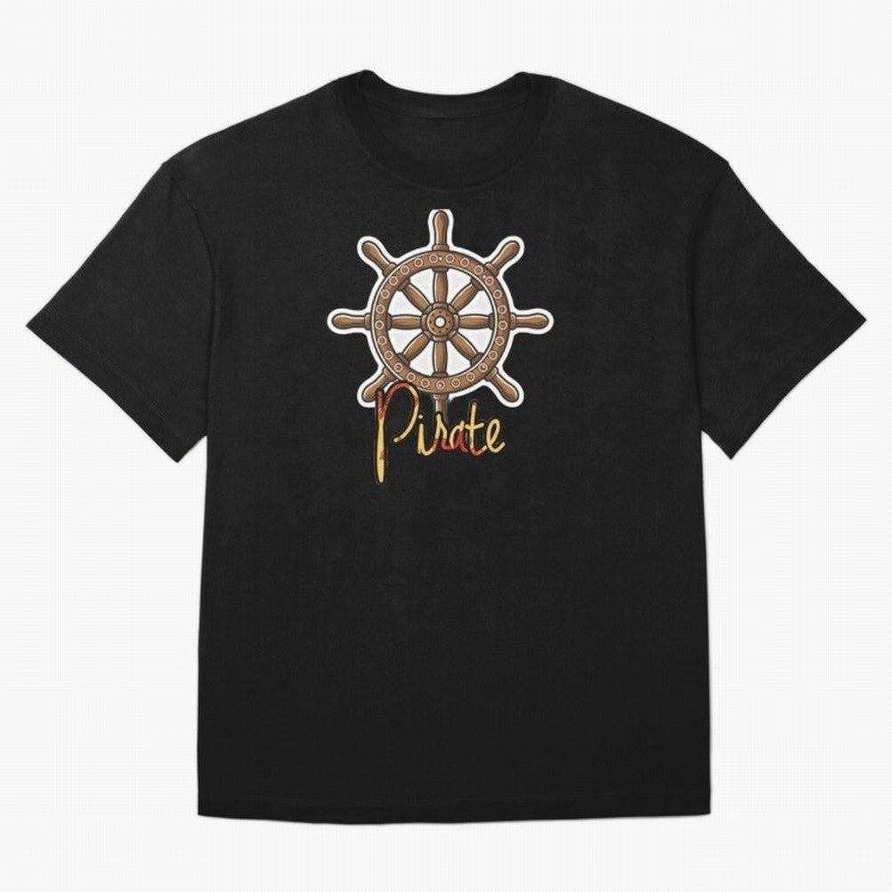 pirate, steering wheel, wheel, pirates of the Caribbean, Brandon brown, wooden, fashionista pop art, neymar jr art, Oversized T-Shirt Bring World Football Passion into Global Football Passion for FIFA World Cup 2026 Group Stage, Connected to