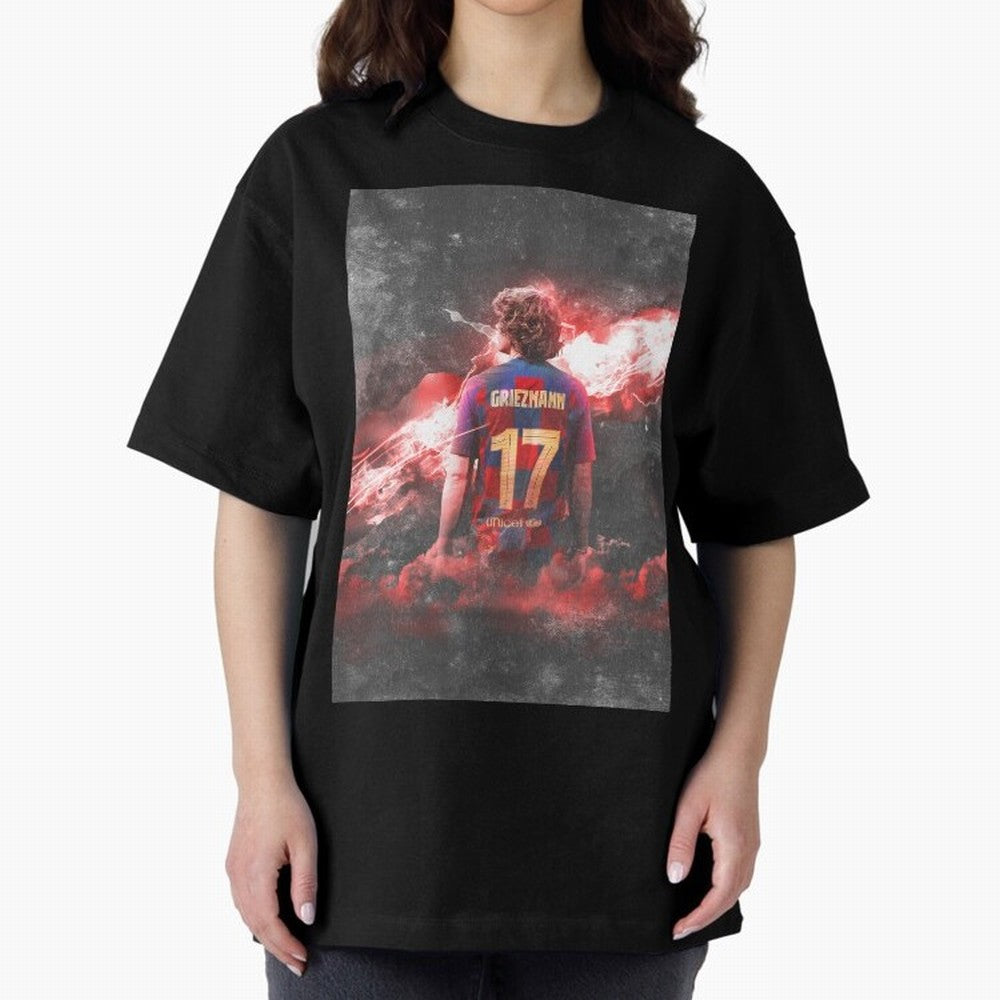 Barcelona Greizmann Classic T-Shirt Celebrate National Team Dreams in FIFA World Cup 2026 USA Canada Mexico for Fans of Messi, Neymar and Mbappe and Brazil, Portugal and Argentina, Bringing Sports Nostalgia, International Competition, Famous