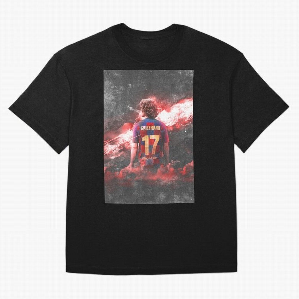 Barcelona Greizmann Classic T-Shirt Celebrate National Team Dreams in FIFA World Cup 2026 USA Canada Mexico for Fans of Messi, Neymar and Mbappe and Brazil, Portugal and Argentina, Bringing Sports Nostalgia, International Competition, Famous