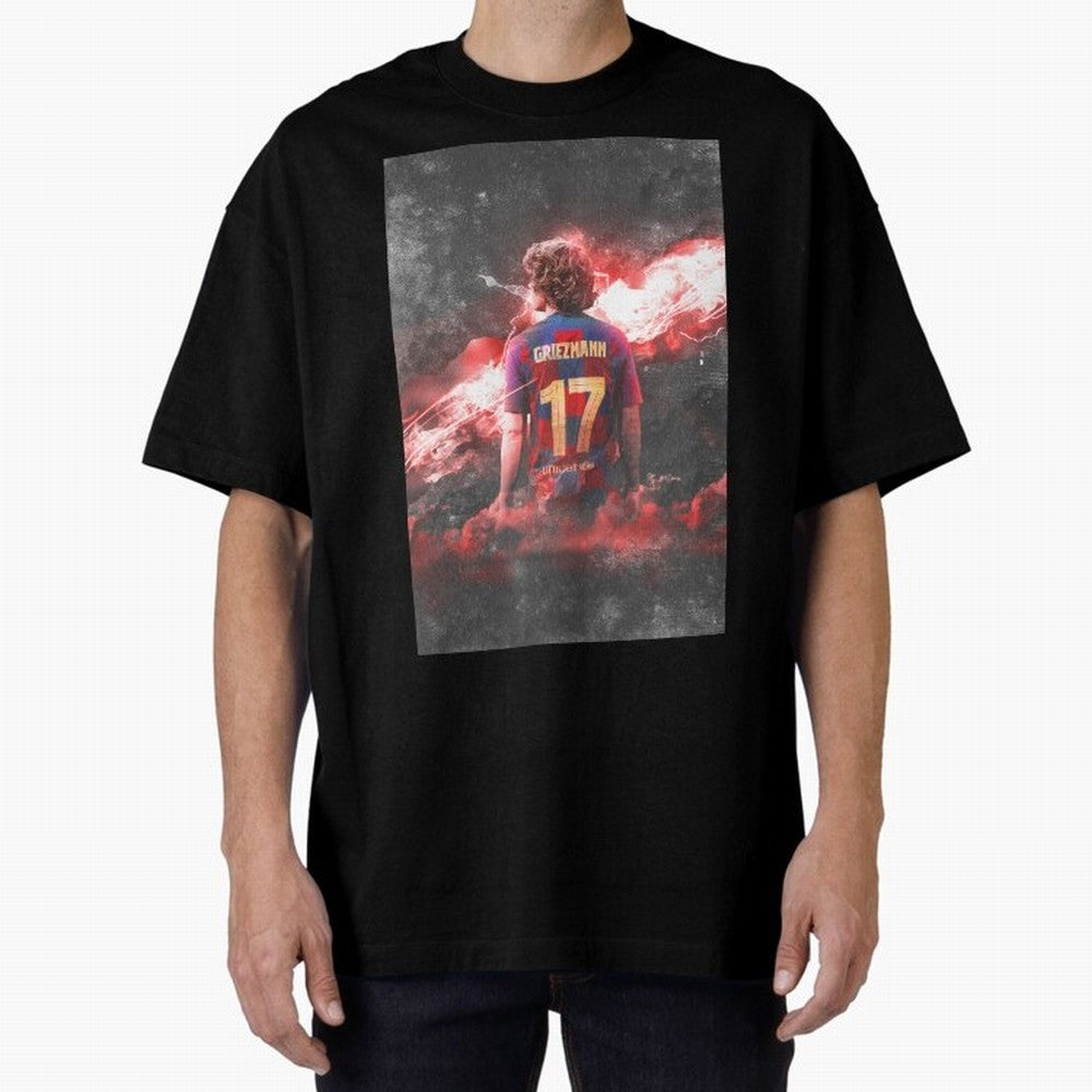 Barcelona Greizmann Classic T-Shirt Celebrate National Team Dreams in FIFA World Cup 2026 USA Canada Mexico for Fans of Messi, Neymar and Mbappe and Brazil, Portugal and Argentina, Bringing Sports Nostalgia, International Competition, Famous