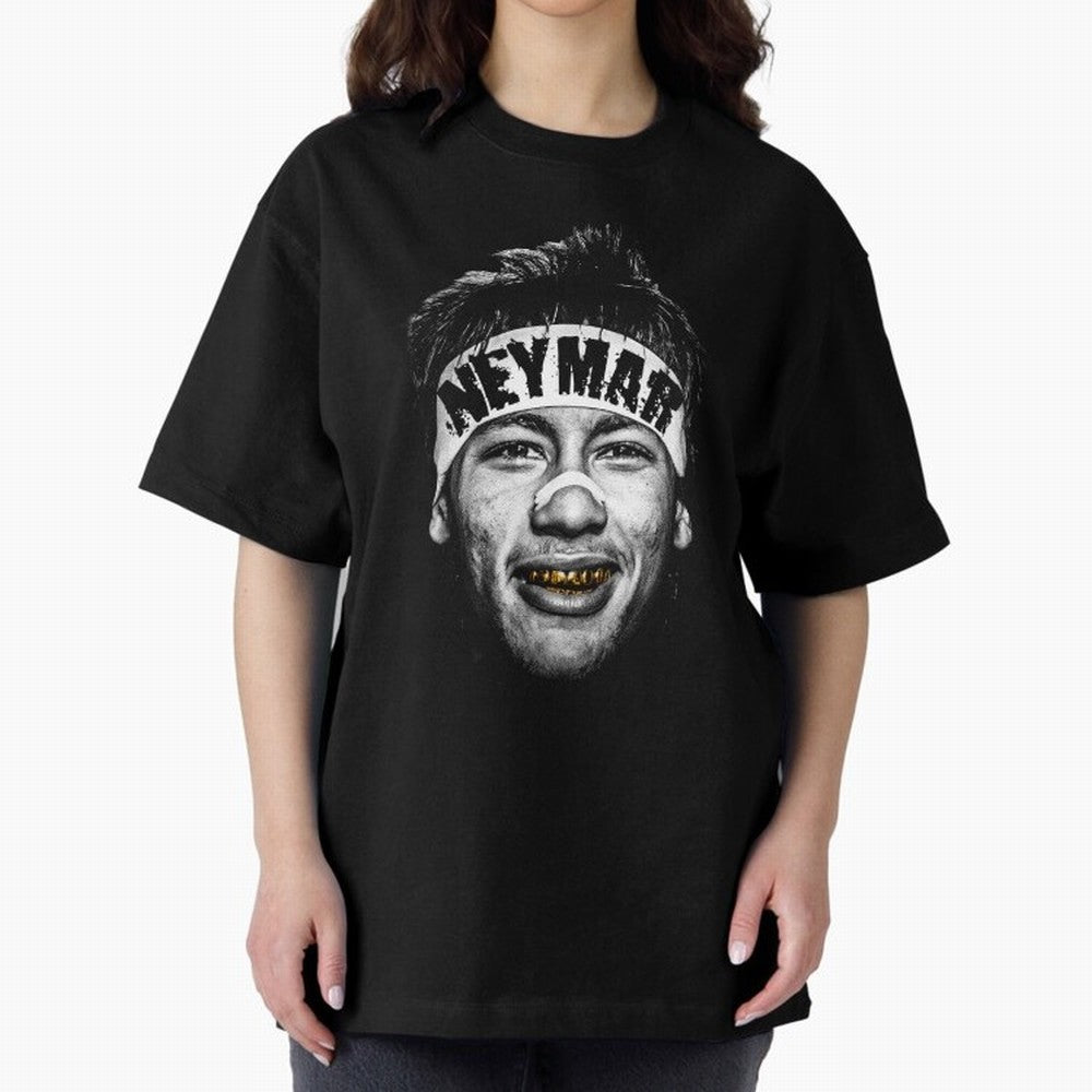 Design Big Face Neymar Jr. Classic T-Shirt Turn Up for Match Day Hype around FIFA World Cup 2026, CR7, Argentina, France and Brazil, Fan Favorite Moments, National Team Passion, Big Match Drama and Soccer History; Ideal for Football Dads, Football