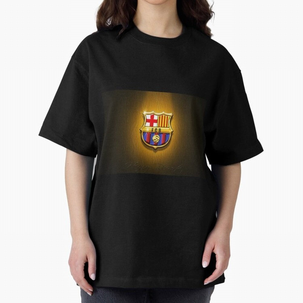 barcelona Oversized T-Shirt Bring World Football Passion into FIFA World Cup 2026 Spirit, Connected to Germany, Mbappe, Fan Favorite Moments, National Team Passion, Big Match Drama and Soccer History; Created for Match Day Parties, Soccer Gifts,