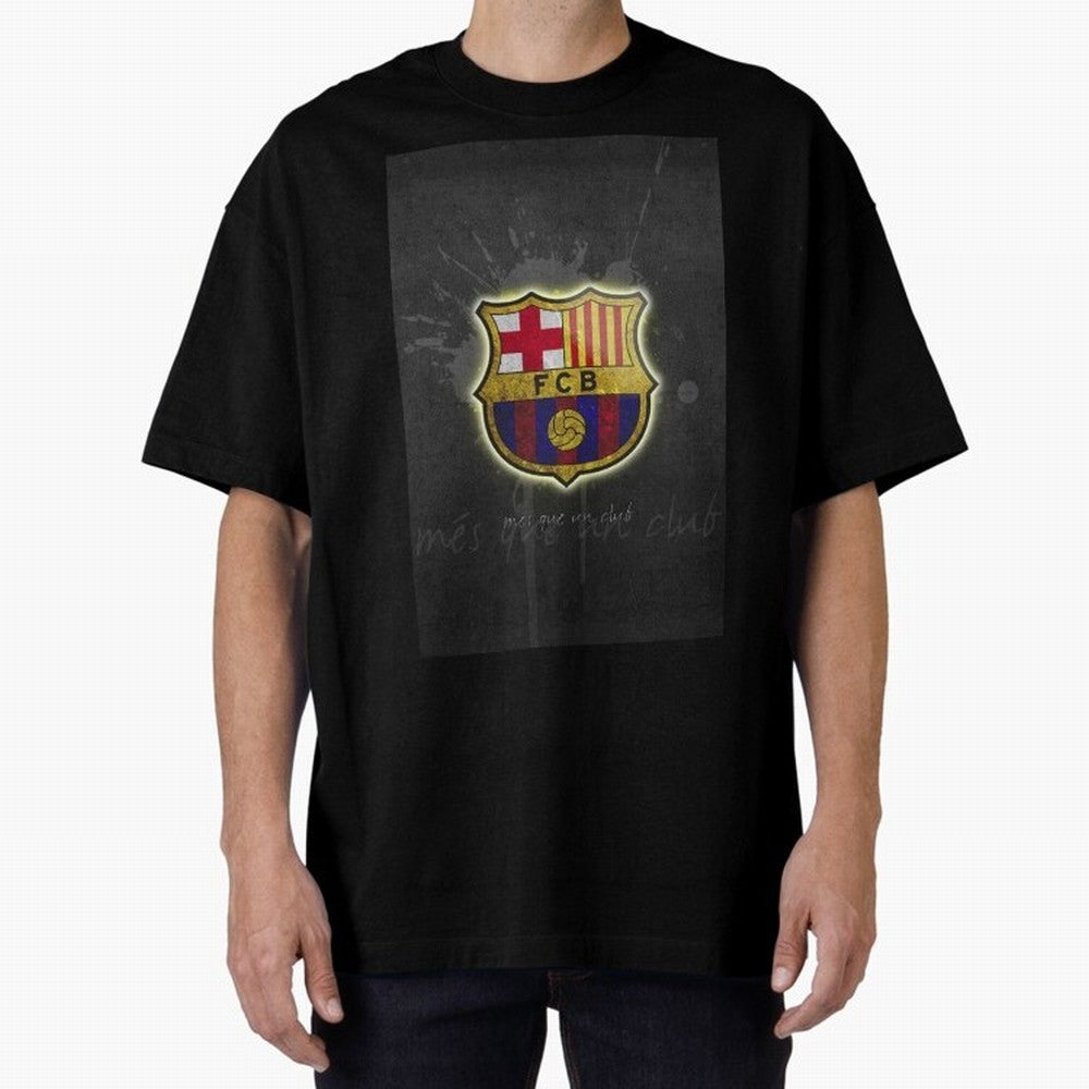 barcelona Oversized T-Shirt Create the FIFA World Cup 2026 Group Stage Journey through Neymar Highlights, Germany Pride, Supporter Pride, Iconic Celebrations, Legendary Names and Global Match Day Energy; Ideal for Passionate Fans Who Love Underdog