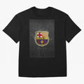 barcelona Oversized T-Shirt Create the FIFA World Cup 2026 Group Stage Journey through Neymar Highlights, Germany Pride, Supporter Pride, Iconic Celebrations, Legendary Names and Global Match Day Energy; Ideal for Passionate Fans Who Love Underdog