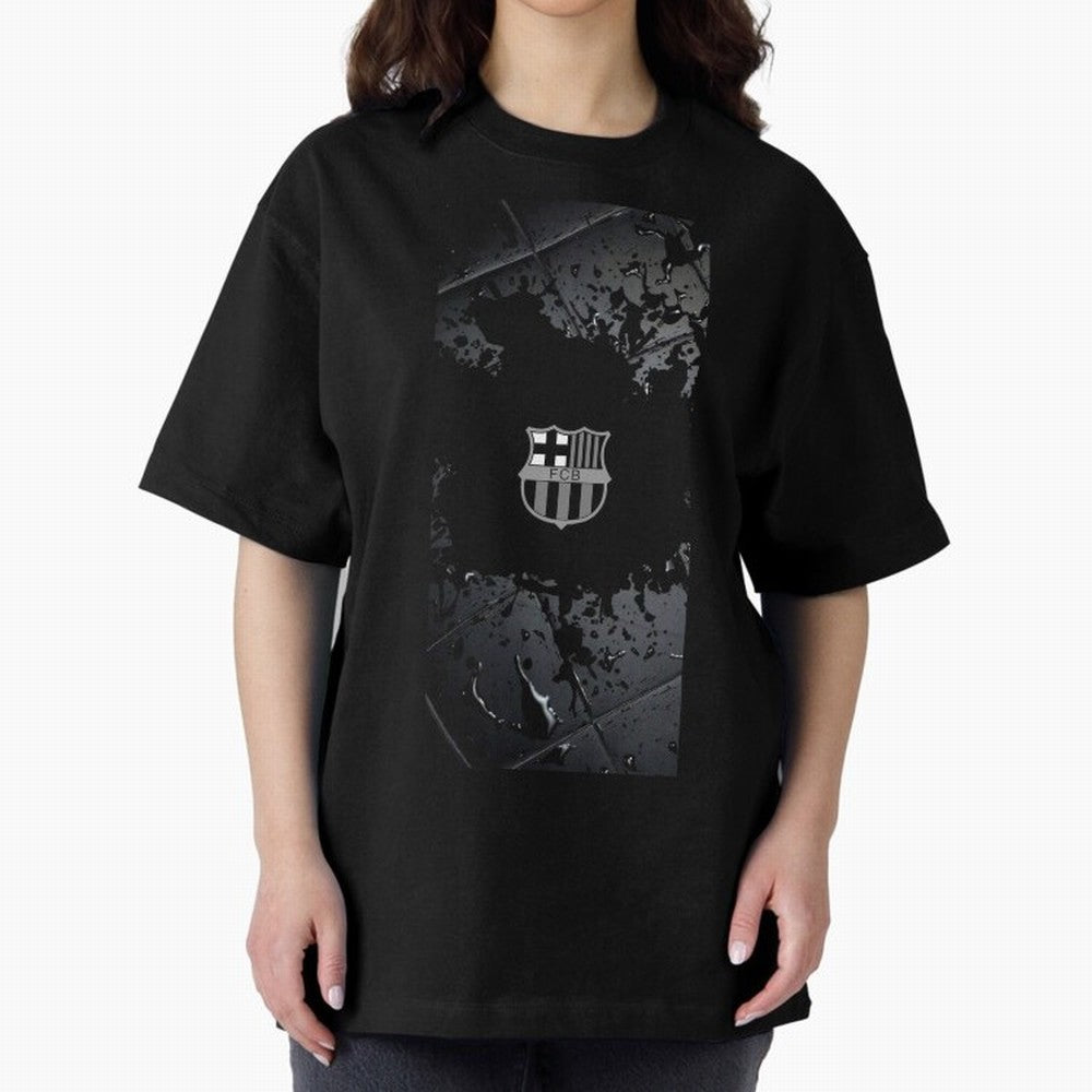 barcelona Oversized T-Shirt Celebrate the Next Chapter of Global Football Passion for FIFA World Cup 2026 USA Canada Mexico, with Haaland, Portugal, Global Supporter Spirit, Legendary Goals, National Colors and Tournament Celebration; Ideal for