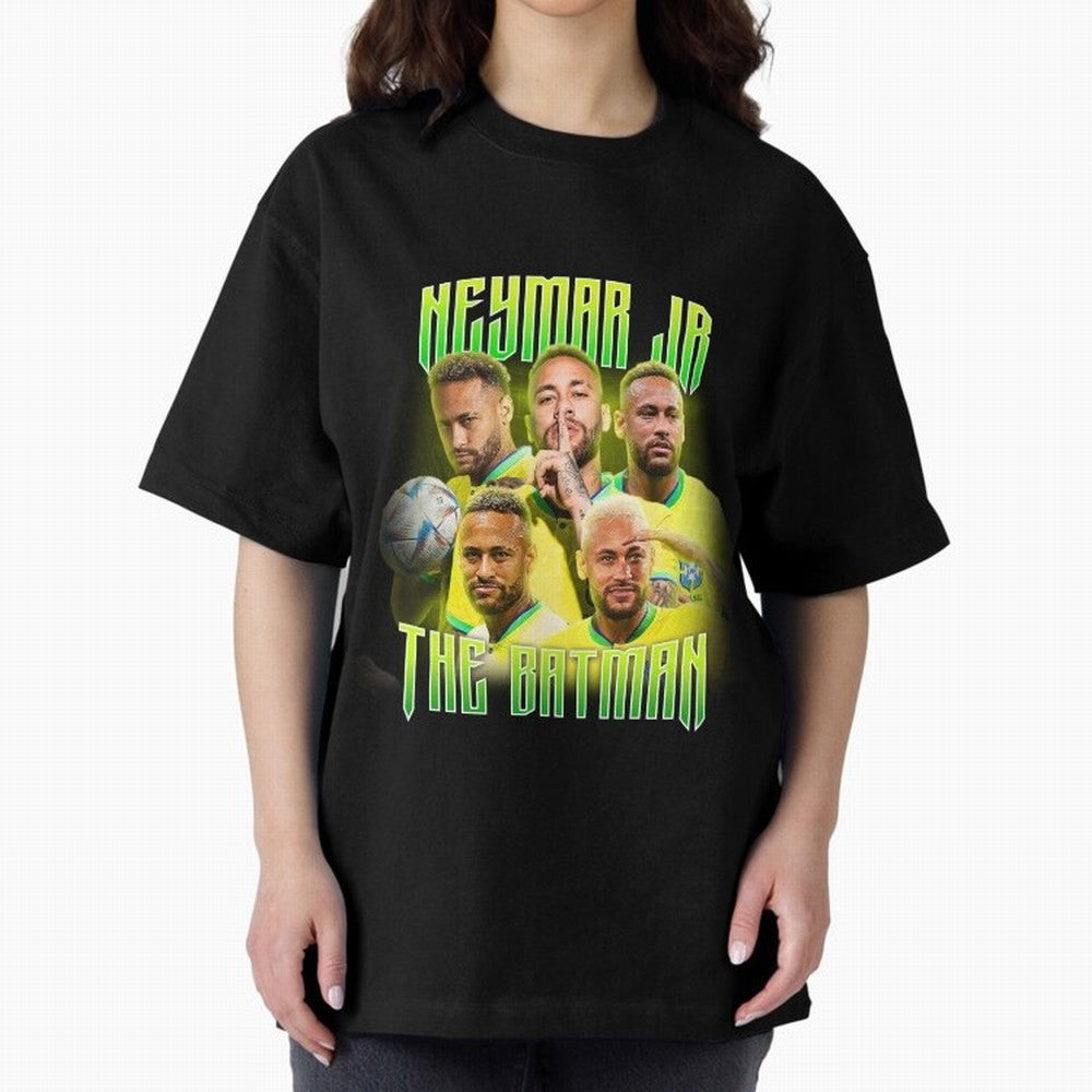 Neymar Jr Vintage Style Tee, Bootleg Tee, Bootleg T Shirt, Rap Tee Classic T-Shirt Feel the Trophy Chase of FIFA World Cup 2026 for Fans of Neymar, Haaland and Cristiano Ronaldo and Netherlands, Bringing Vintage Soccer Flavor, Modern Football