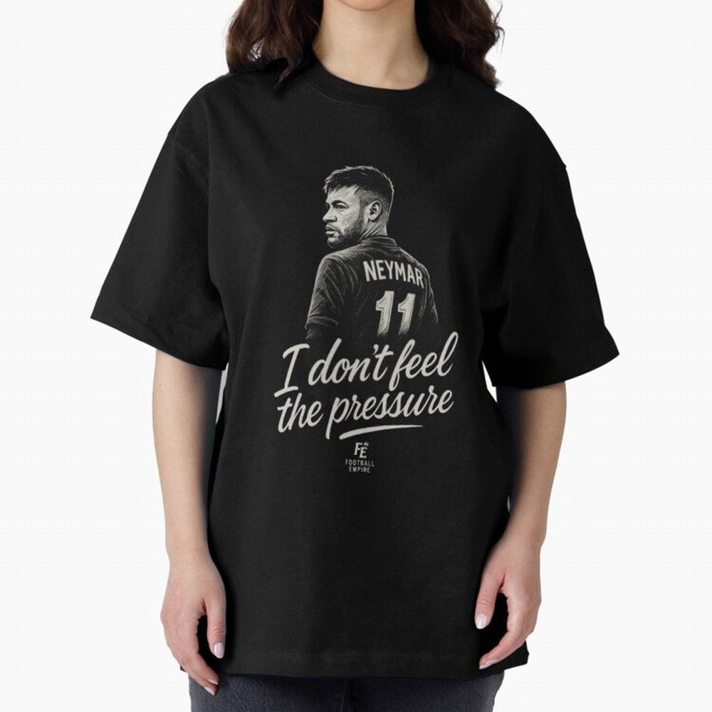 I Don¡¯t Feel The Pressure ¨C Neymar Inspired Street Football Art | Football Empire Classic T-Shirt Capture FIFA World Cup 2026 Group Stage Highlighting Cristiano Ronaldo, Portugal, Spain and Germany Energy, Championship Spirit, Famous Goals,