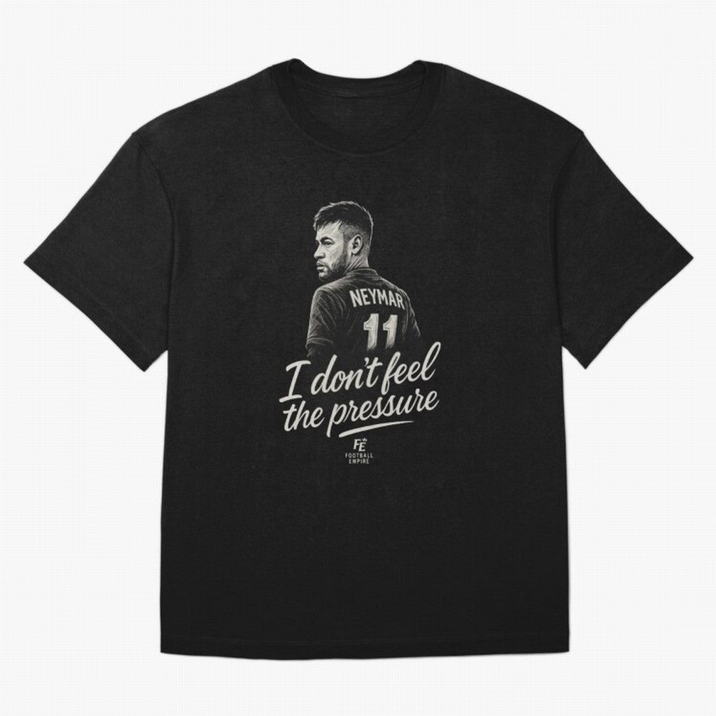 I Don¡¯t Feel The Pressure ¨C Neymar Inspired Street Football Art | Football Empire Classic T-Shirt Capture FIFA World Cup 2026 Group Stage Highlighting Cristiano Ronaldo, Portugal, Spain and Germany Energy, Championship Spirit, Famous Goals,