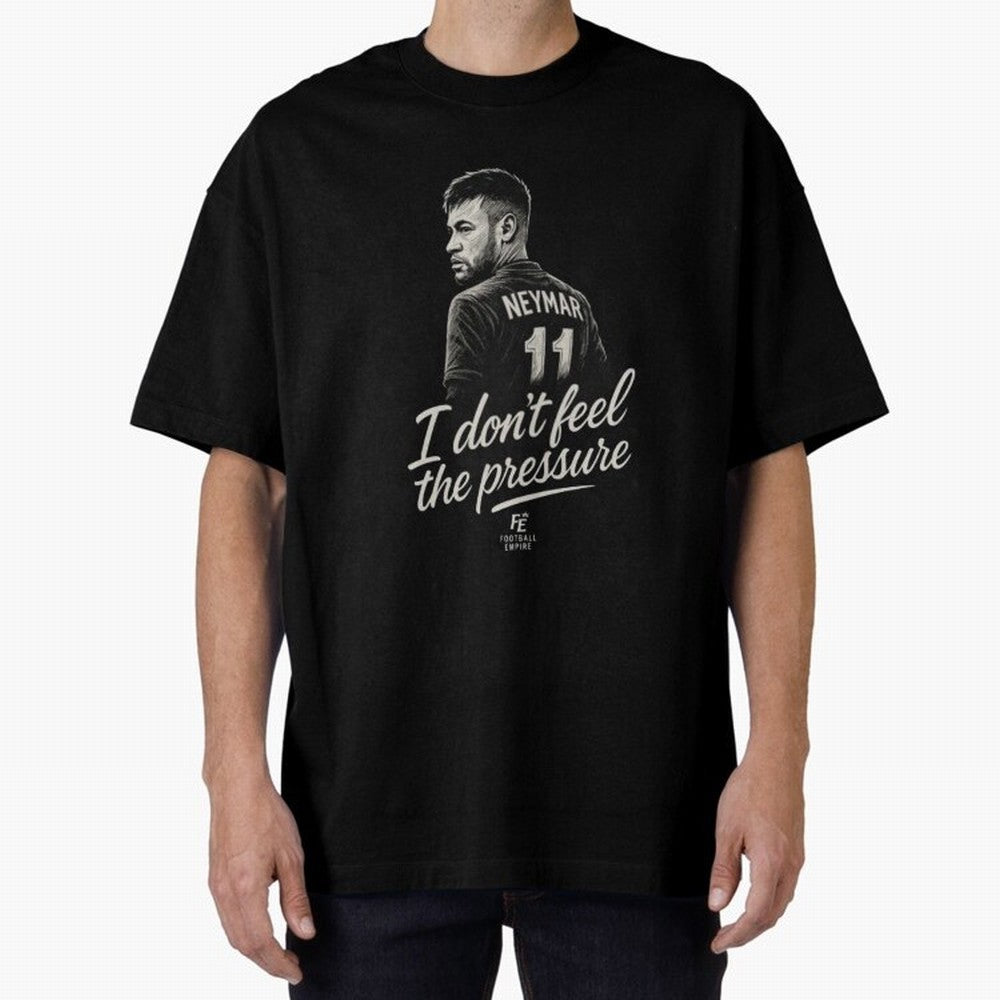 I Don¡¯t Feel The Pressure ¨C Neymar Inspired Street Football Art | Football Empire Classic T-Shirt Capture FIFA World Cup 2026 Group Stage Highlighting Cristiano Ronaldo, Portugal, Spain and Germany Energy, Championship Spirit, Famous Goals,