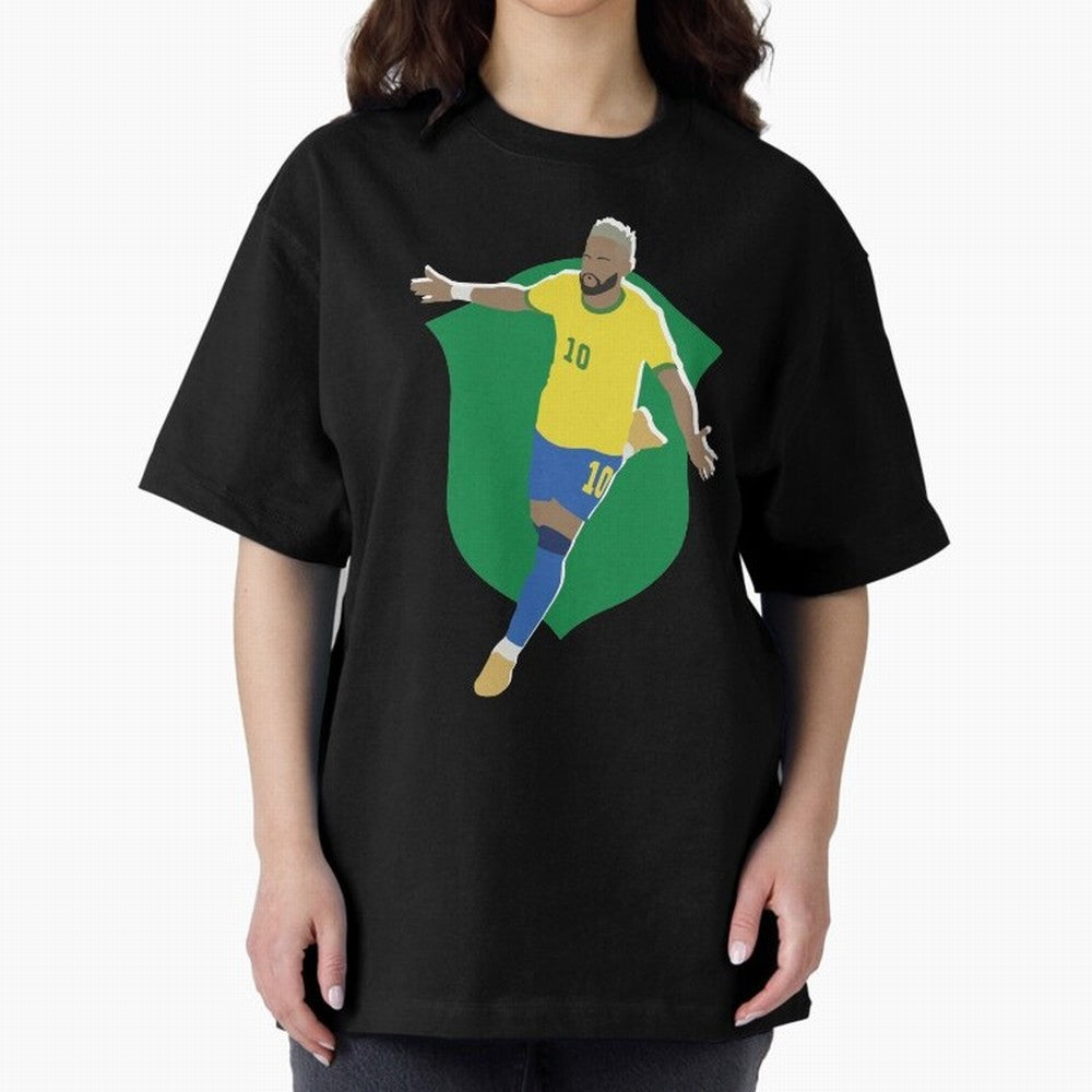 Neymar Jr Brazil Superstar Copa America Active T-Shirt Celebrate the Biggest Stage of FIFA World Cup 2026 USA Canada Mexico for Fans of Neymar and Netherlands, Bringing Championship Spirit, Famous Goals, Roaring Crowds and International Football