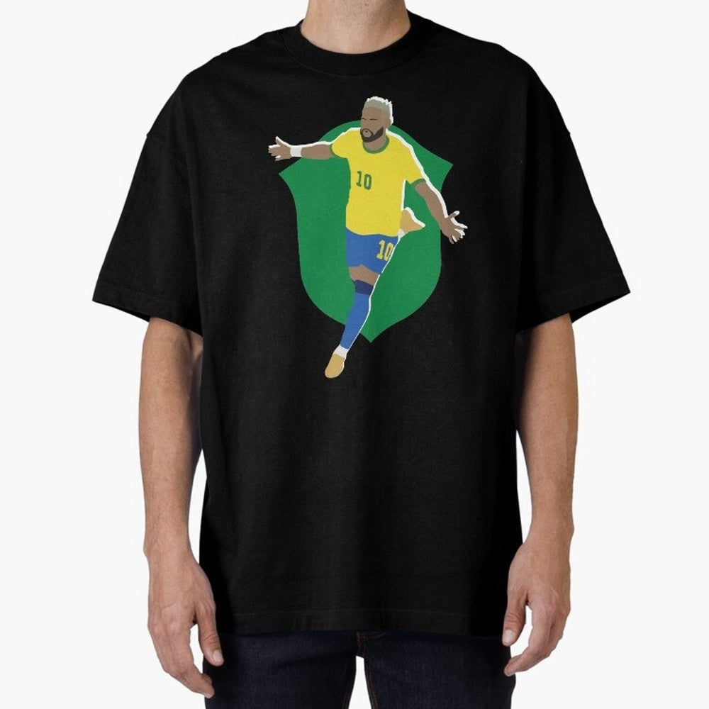 Neymar Jr Brazil Superstar Copa America Active T-Shirt Celebrate the Biggest Stage of FIFA World Cup 2026 USA Canada Mexico for Fans of Neymar and Netherlands, Bringing Championship Spirit, Famous Goals, Roaring Crowds and International Football