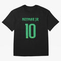 Brazil Neymar Jr 10 Shirt 2022-2023 Custom print Classic T-Shirt Show Fan Pride Across Global Football Passion for FIFA World Cup 2026 USA Canada Mexico, Driven by Messi, Spain, Football Festival Excitement, Trophy Ambitions, Country Rivalries and