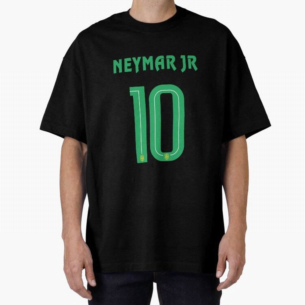 Brazil Neymar Jr 10 Shirt 2022-2023 Custom print Classic T-Shirt Show Fan Pride Across Global Football Passion for FIFA World Cup 2026 USA Canada Mexico, Driven by Messi, Spain, Football Festival Excitement, Trophy Ambitions, Country Rivalries and