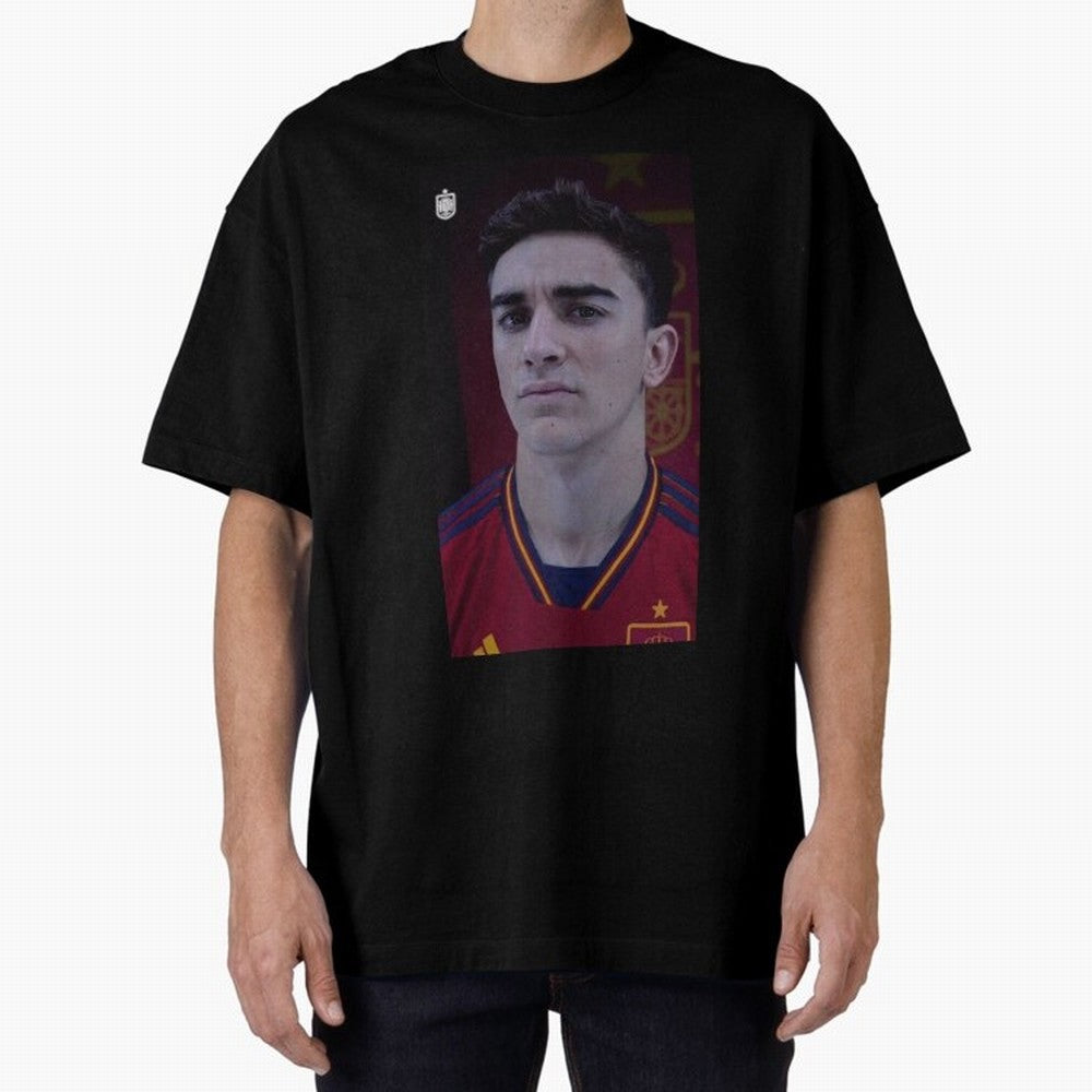 gavi Boxy T-Shirt Follow the Final Road of FIFA World Cup 2026 Group Stage Driven by Messi and Cristiano Ronaldo, England, France and Netherlands Energy, Worldwide Fan Energy, Dramatic Goals, Stadium Lights and Championship Celebrations; Great for