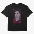 gavi Boxy T-Shirt Follow the Final Road of FIFA World Cup 2026 Group Stage Driven by Messi and Cristiano Ronaldo, England, France and Netherlands Energy, Worldwide Fan Energy, Dramatic Goals, Stadium Lights and Championship Celebrations; Great for