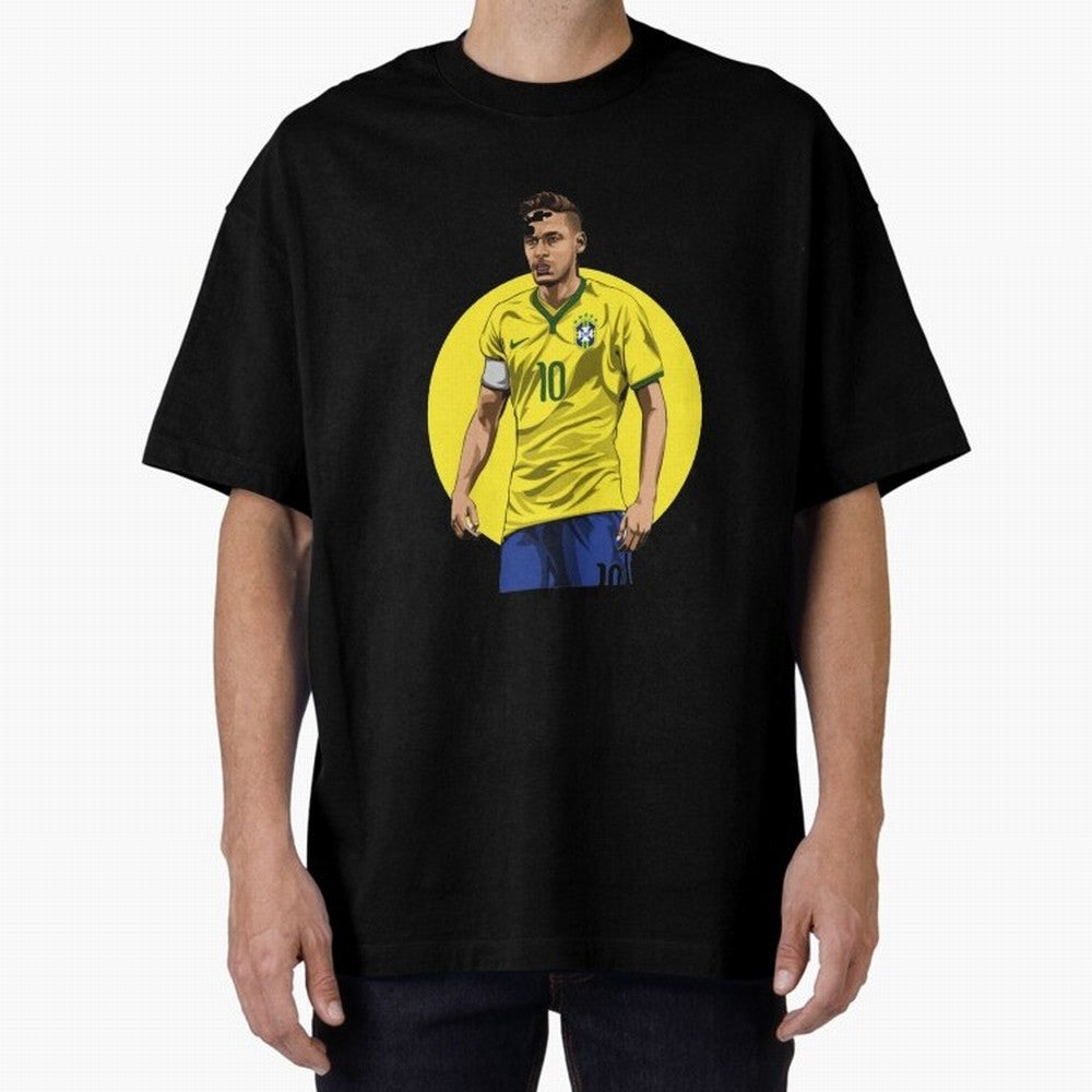 Neymar Jr. Magic: Exclusive Sticker Collection Classic T-Shirt Keep the Match Day Mood of FIFA World Cup 2026 USA Canada Mexico Spirit, Celebrating Portugal, Spain and Germany, Haaland and Mbappe, Football Festival Excitement, Trophy Ambitions,