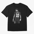 Neymar Jr Black and White Version Oversized T-Shirt Follow the Road to Match Day Hype around FIFA World Cup 2026 USA Canada Mexico, Neymar, France and Portugal, Supporter Pride, Iconic Celebrations, Legendary Names and Global Match Day Energy;