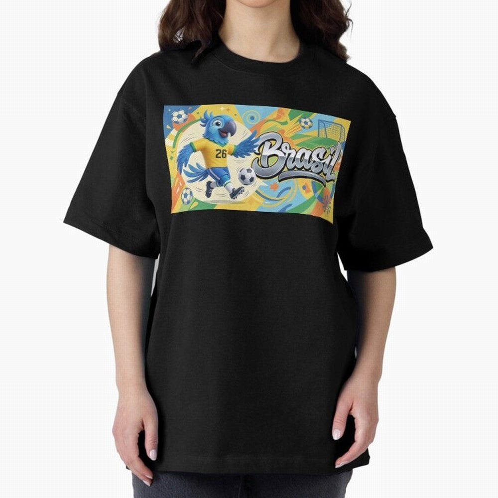 World Cup 2026 Brazil Soccer Team Fan Art Classic T-Shirt Build FIFA World Cup 2026 Group Stage Inspired by Messi, Neymar and Mbappe, Netherlands Energy, Vintage Soccer Flavor, Modern Football Stars, National Flags and Final Night Emotion; Ideal