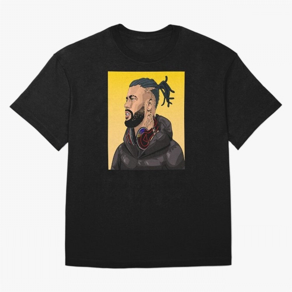 BMM x Neymar Jr. Episode 01- HUMAN #425 Classic Wear Oversized T-Shirt Showcase FIFA World Cup 2026 USA Canada Mexico for Fans of Neymar, Haaland and Cristiano Ronaldo and Brazil, Bringing Fan Favorite Moments, National Team Passion, Big Match
