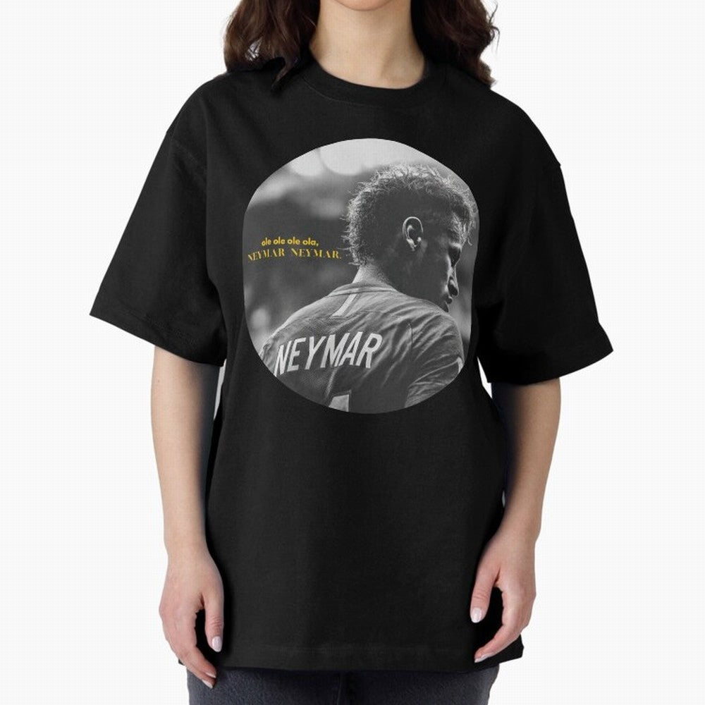Neymar Ole Ole Ole Premium T-Shirt Carry the Colors and Pride of Match Day Hype around FIFA World Cup 2026 Group Stage, Messi, CR7 and Mbappe, Brazil, Match Day Excitement, Supporter Culture, Golden Goals and Global Football Passion; Built for