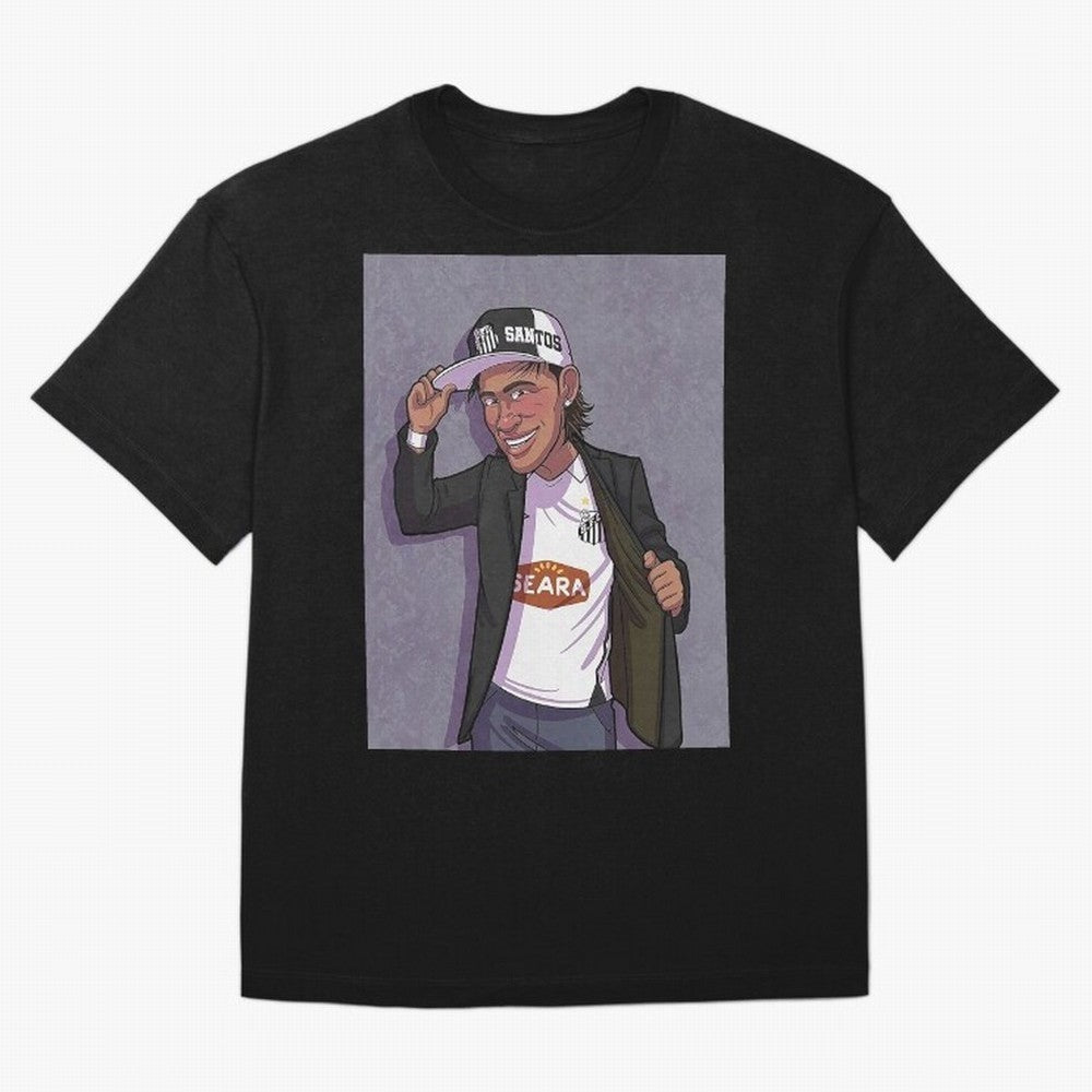 Neymar drafted Graphic T-Shirt Join FIFA World Cup 2026 Spirit, Featuring Brazil, Messi, Neymar and Mbappe, Fan Favorite Moments, National Team Passion, Big Match Drama and Soccer History; Ideal for Football Dads, Football Moms, Friends, Collectors
