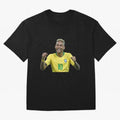 Neymar JR Cheering Premium T-Shirt Relive Legendary Nights from Global Football Passion for FIFA World Cup 2026 USA Canada Mexico, Connected to Mbappe and Neymar, Brazil, Stadium Memories, Football Loyalty, International Chants and Championship