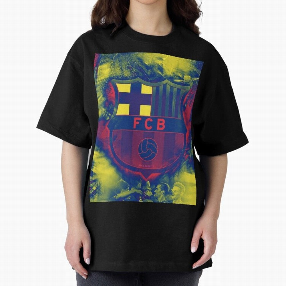 barcelona Graphic T-Shirt Carry the Dream of Match Day Hype around FIFA World Cup 2026 USA Canada Mexico, Haaland, Spain and Netherlands, Vintage Soccer Flavor, Modern Football Stars, National Flags and Final Night Emotion; Great for Watch Parties,
