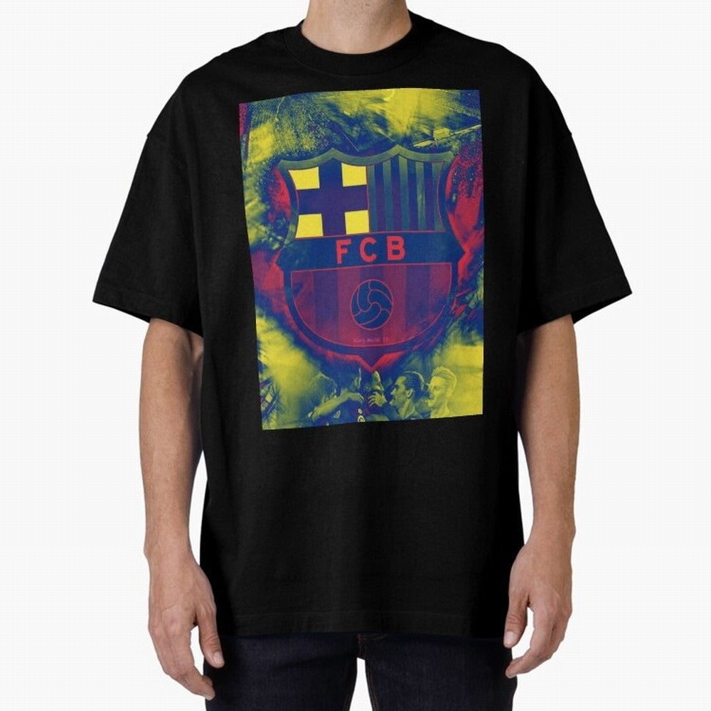 barcelona Graphic T-Shirt Carry the Dream of Match Day Hype around FIFA World Cup 2026 USA Canada Mexico, Haaland, Spain and Netherlands, Vintage Soccer Flavor, Modern Football Stars, National Flags and Final Night Emotion; Great for Watch Parties,
