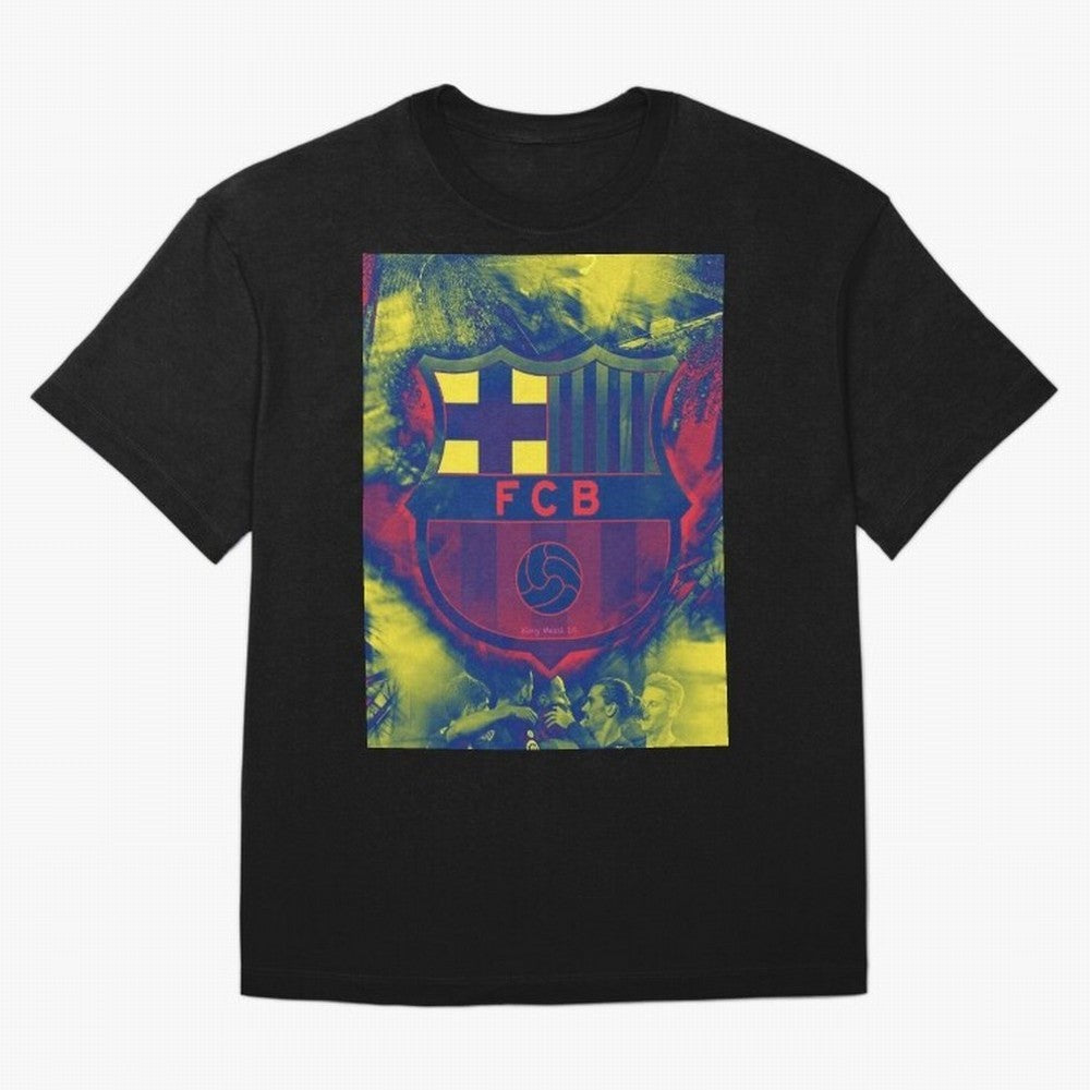 barcelona Graphic T-Shirt Carry the Dream of Match Day Hype around FIFA World Cup 2026 USA Canada Mexico, Haaland, Spain and Netherlands, Vintage Soccer Flavor, Modern Football Stars, National Flags and Final Night Emotion; Great for Watch Parties,