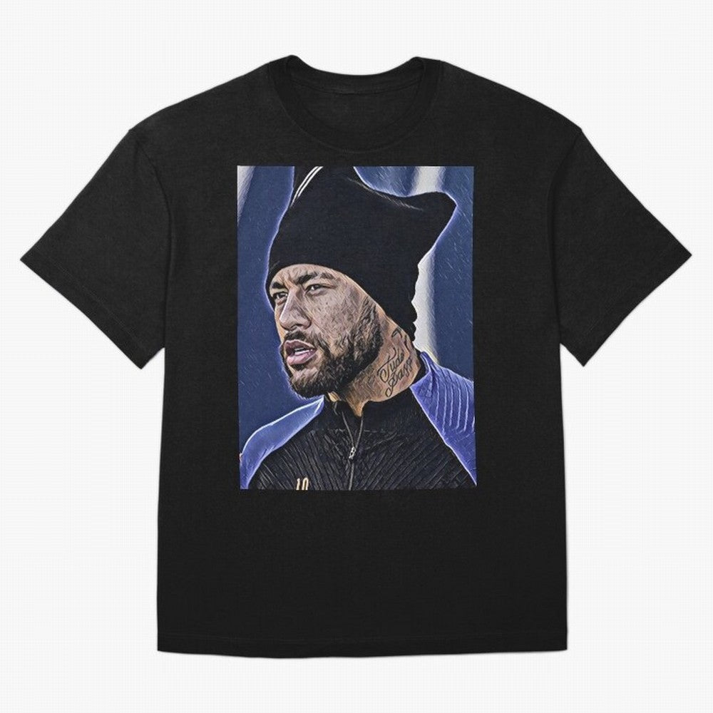 Neymar All Time Greatest Footballer Oversized T-Shirt Turn Football Passion into FIFA World Cup 2026 Spirit, Centered on Argentina, France and Brazil, Neymar, Global Supporter Spirit, Legendary Goals, National Colors and Tournament Celebration;
