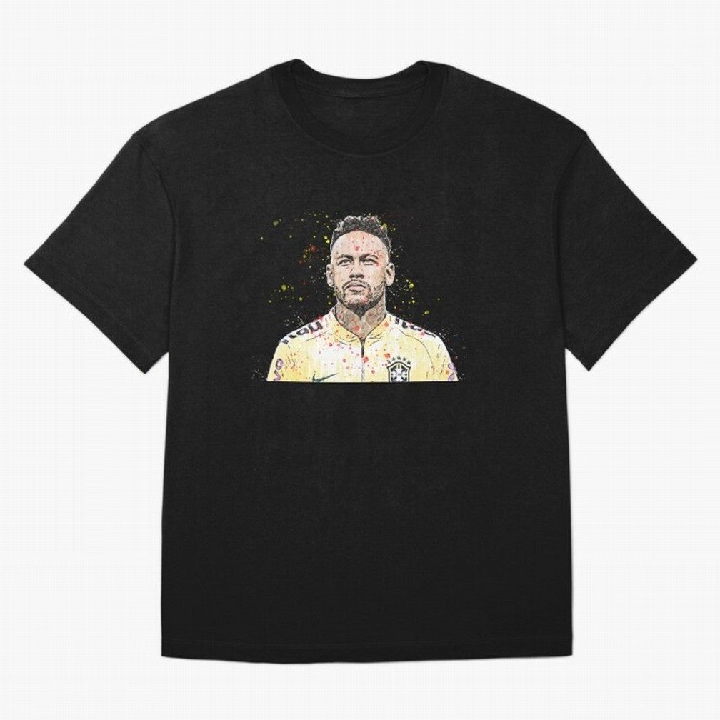 Neymar Neymar Oversized T-Shirt Honor Football Greatness during Match Day Hype around FIFA World Cup 2026 Group Stage, CR7, England, France and Netherlands, Worldwide Fan Energy, Dramatic Goals, Stadium Lights and Championship Celebrations; Perfect