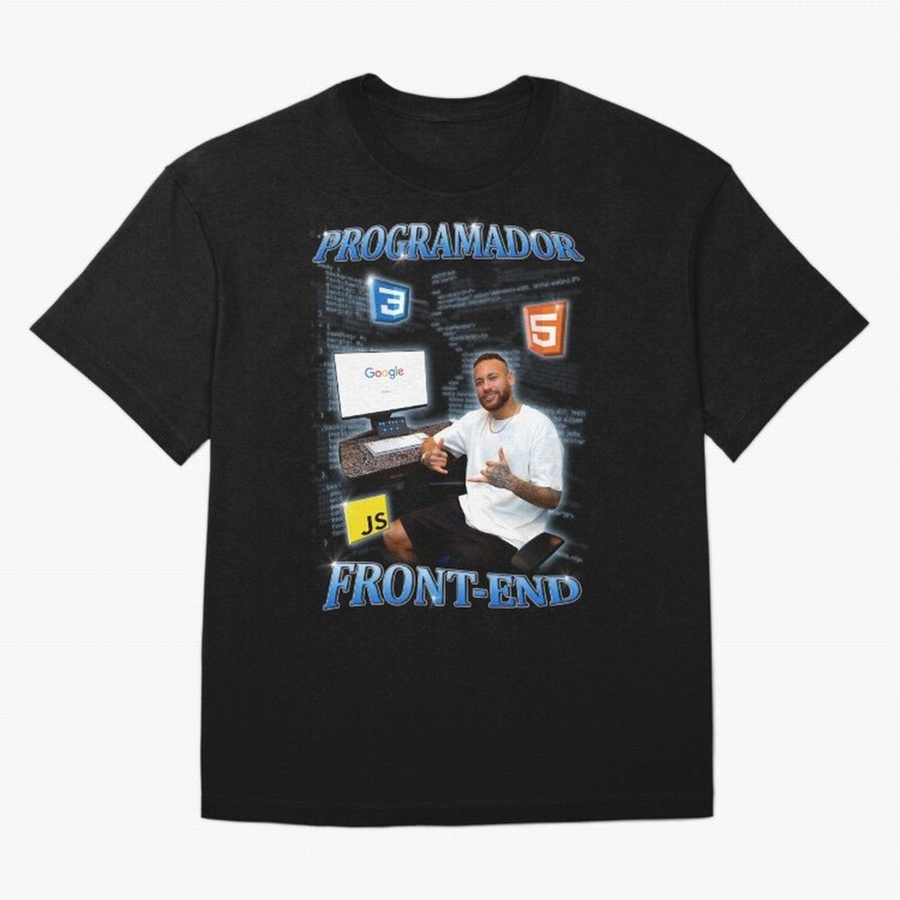 Programador front-end Neymar - Spanish Classic T-Shirt Bring the FIFA World Cup 2026 USA Canada Mexico Journey through CR7 and Messi Highlights, Netherlands Pride, Game Day Rituals, Football Legends, Country Pride and the Road to the Final; Perfect